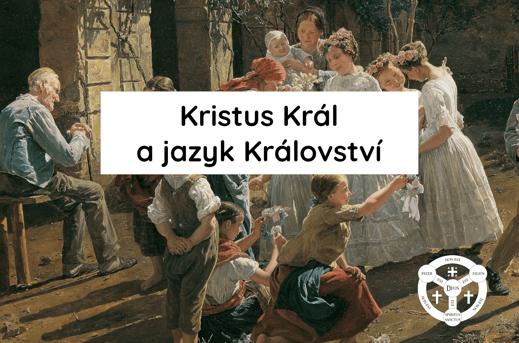 Kristus Král a jazyk království